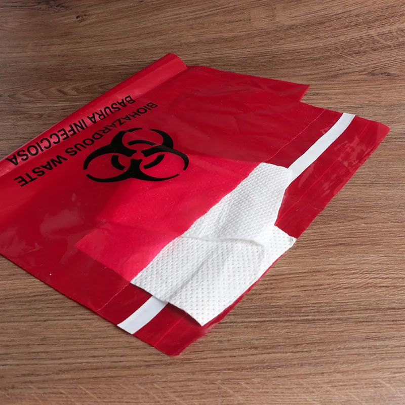 Absorbent Pads for containing infectious substances in transit