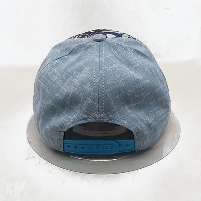 Spring and Autumn Blue Pattern Casual Hat