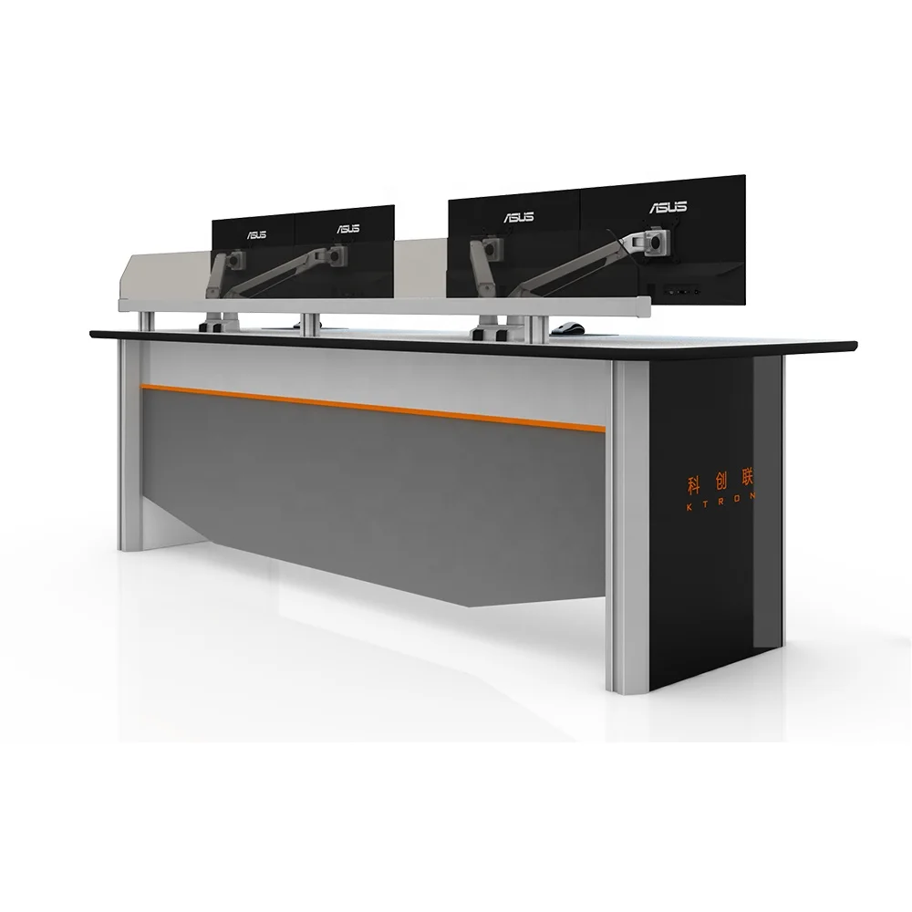 Высококачественный Рабочий стол для сетевых операций офисный регулируемый по высоте управления мебелью центр