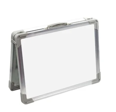 A4 Detachable double side portable folding magnetic mini desktop whiteboard