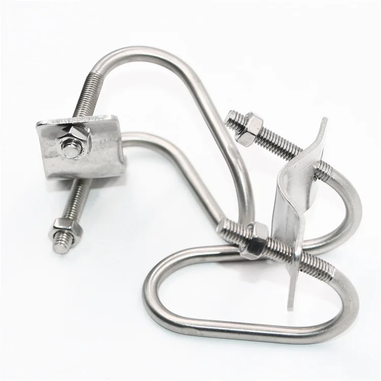 Stainless steel U Bolt with nut and washer