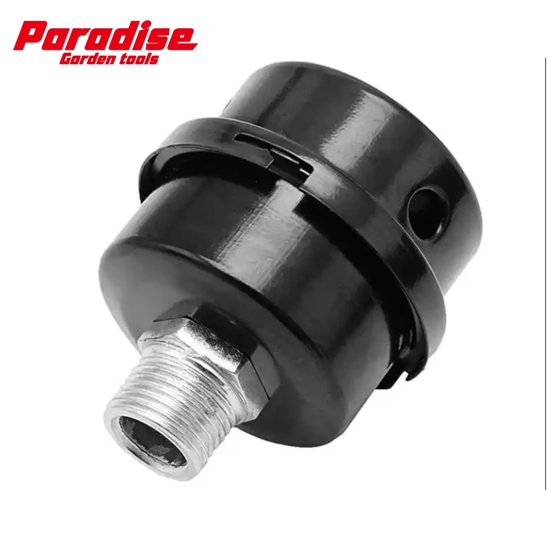 12mm 16mm 20mm Screw Thread Noise Filter Metal  Muffler for Air compressor