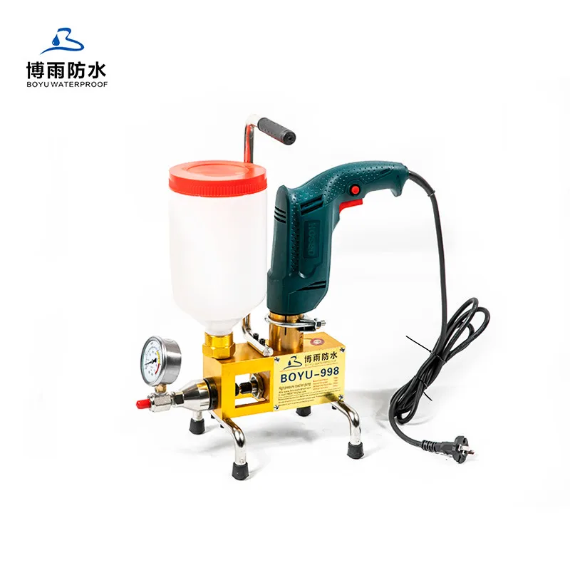 Waterproofing Plastic Handle Cement Grouting Injection Machine