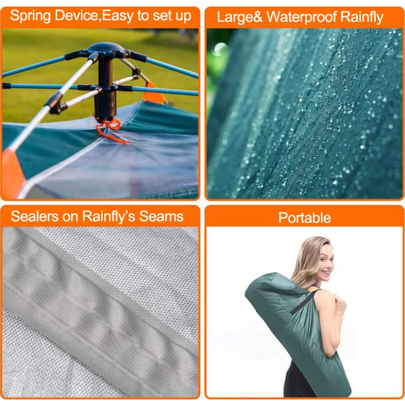 Hot Sale sand beach fully automatic family gazebo tent rooftop tents