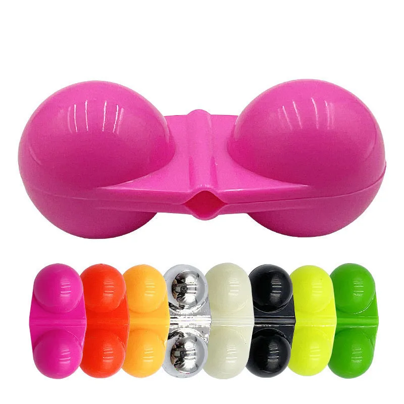 Wonderful Hot Sale High Quality Fish Bite Built-in Double Bead Luminous Card Line Bell Fishing Plastic Line Rattle