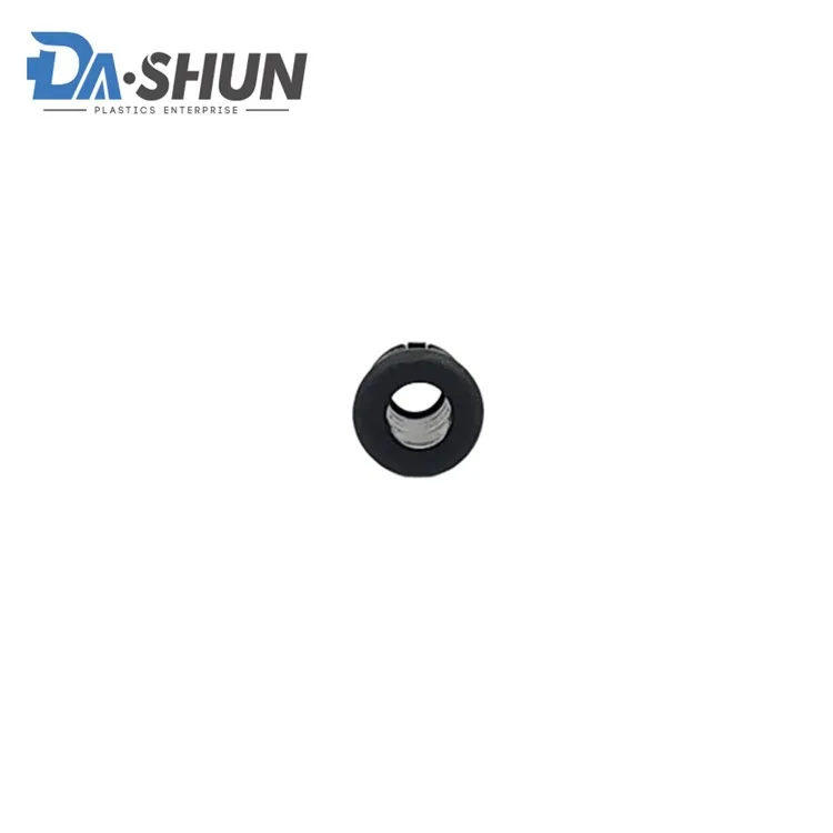 Quality guarantee black color round plastic plugs furniture pipe end cap for table and chair