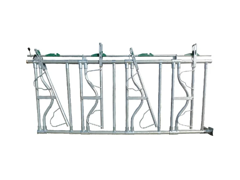 Cattle Headlock Gate Heavy Duty Cow Feeding Gate Panel with Galvanized Tube