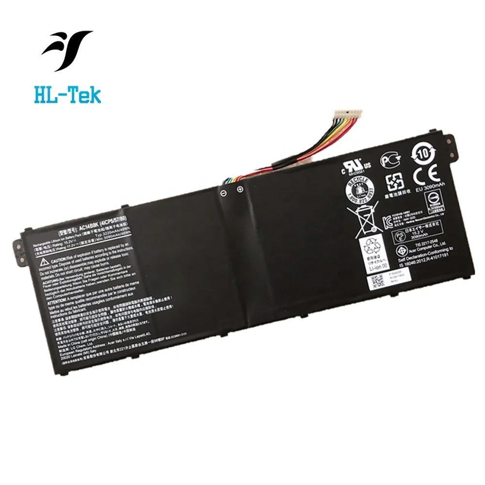 Оригинальная батарея для ноутбука AC14B8K Acer Chromebook 13 E3-111 TravelMate B115-M Aspire V3 V3-371 V3-371-30FA