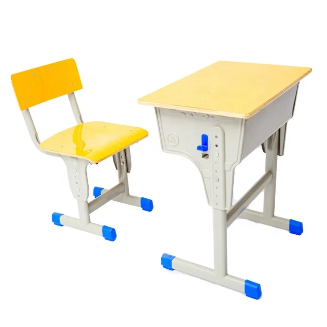 School furniture suppliers primary school student tables mdf school desk and chair