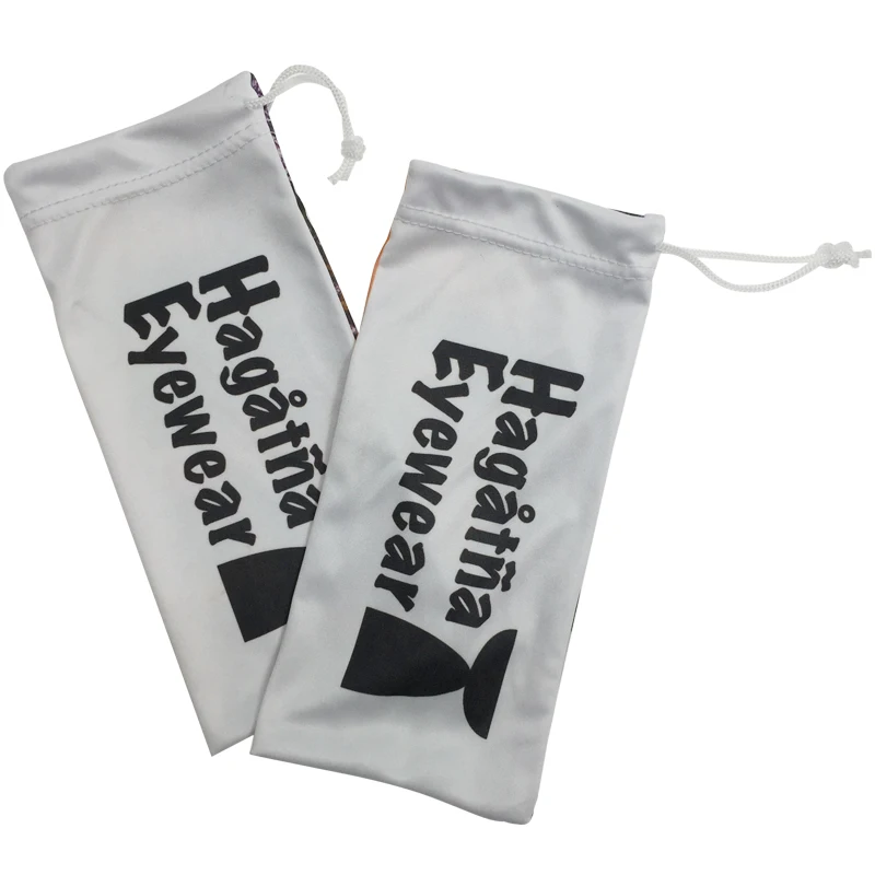 Microfiber Sunglass Bag with Sublimation for Glasses Eyeglasses Phone Jewelry