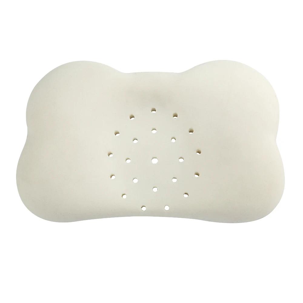 100% органический хлопок бамбук анти рулон младенческой плоской головкой формирование малыша пены памяти детские подушки