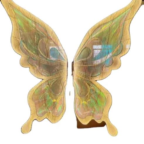 High Quality  Butterfly Shaped Backdrop Stand Wedding Butterfly Backdrop Butterfly Background