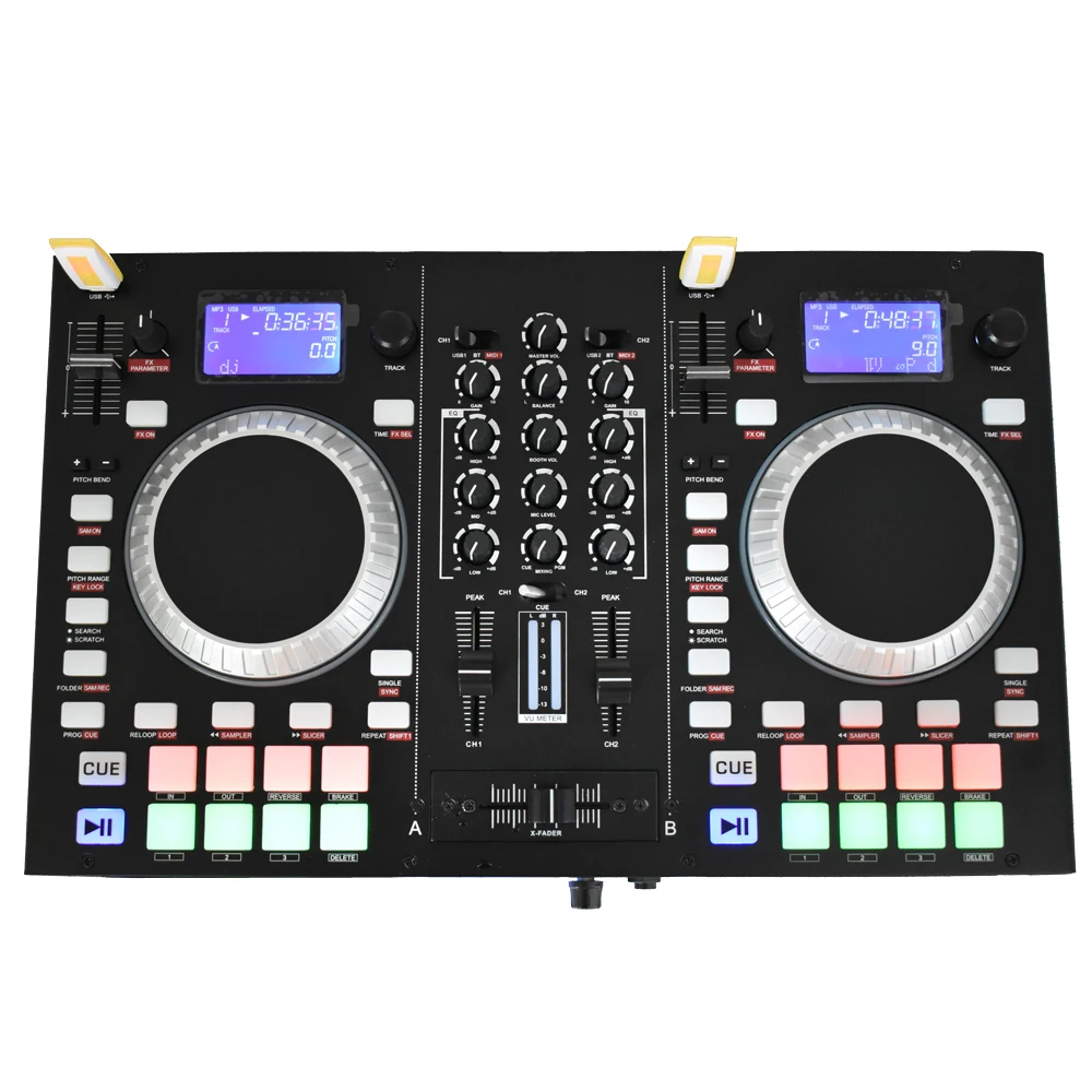 CDJ плеер, midi контроллер