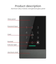 BLE remote open door access control systems with app