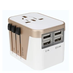 SmallOrders G070301 Hot selling electronic multi-plug with USB converter 5v 3.4a out general travel Promotional USB gadgets