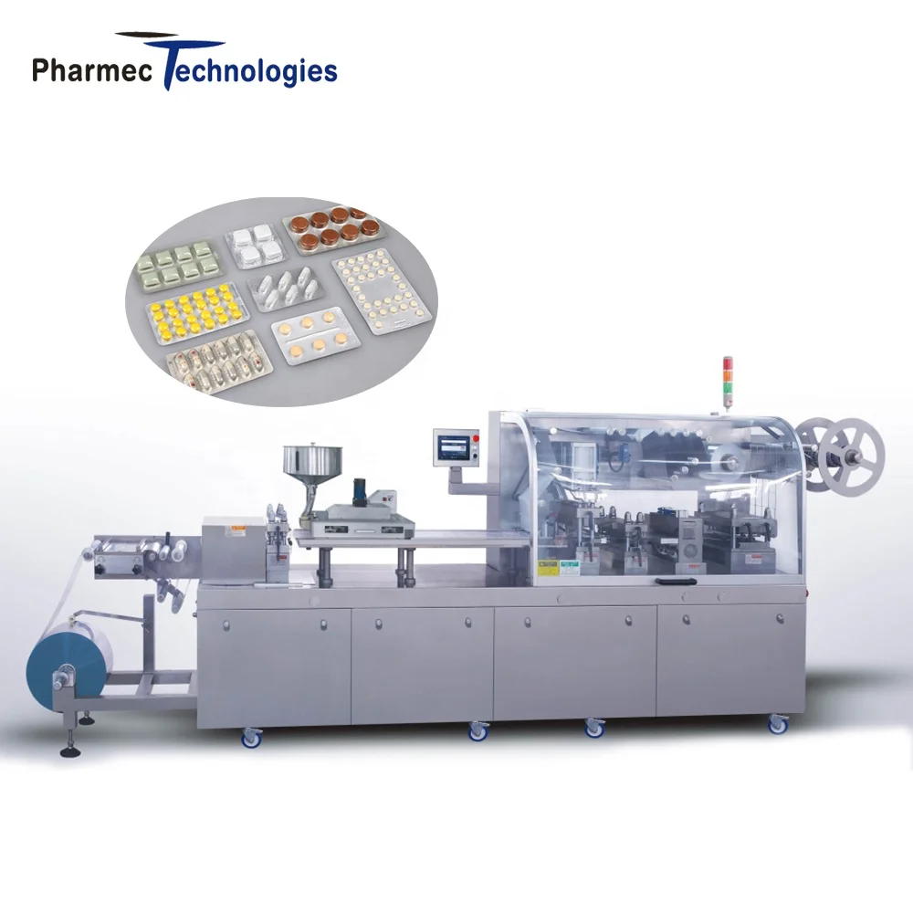 Small Alu Alu Automatic Double Aluminum Blister Strip Tablet Packing Machine