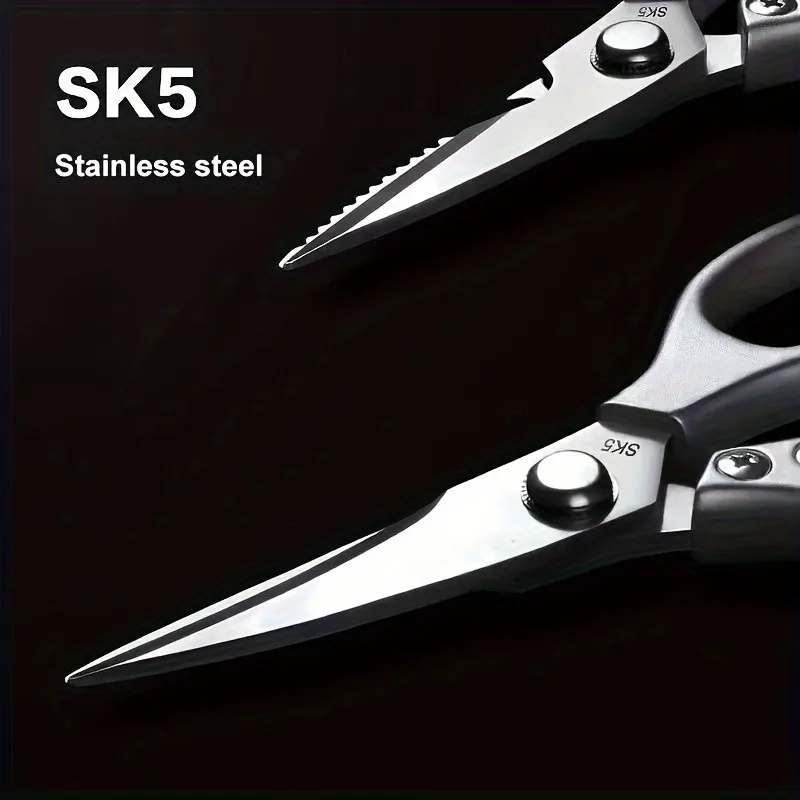 Hot-selling Stable SK5 Steel Sliver Shear Durable Rust-Proof Kitchen Accessories Scissor