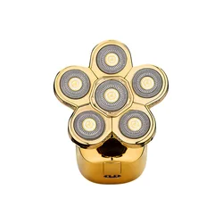 Rechargeable 6 Head Hair Removal Razor Machine Electric Face Shaver