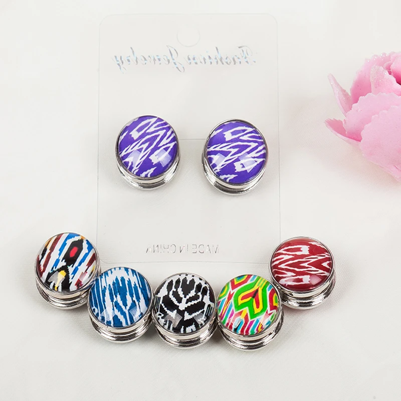 Magnetic No-sang Hijab Brooch Pins Glass Clothing Button Brooch Designs Muslim Hijab  Scarf Pins