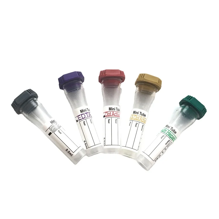 0.5ml edta k2 micro tube for hospital