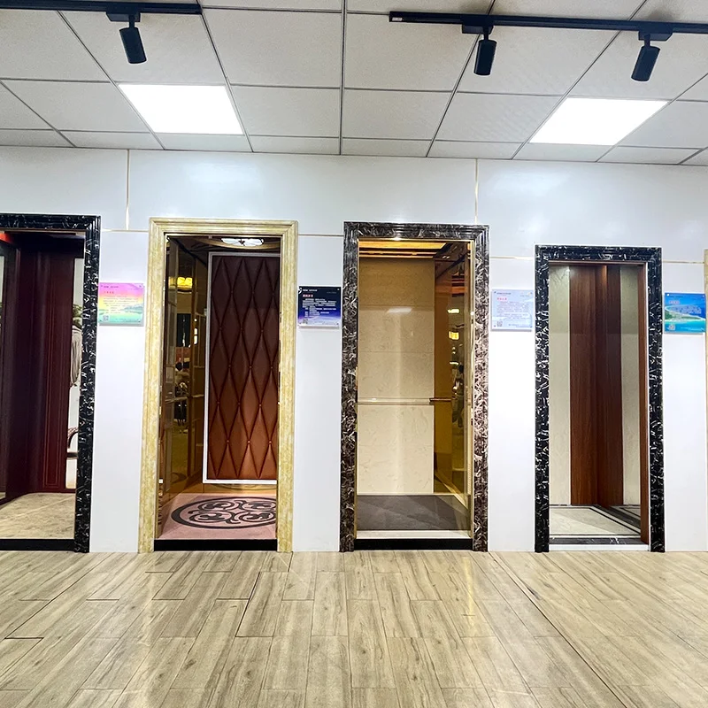 HOMEKA Villa Home Customized Elevator Residential Elevator Comfortable and Safe Residential Steel Belt Elevator