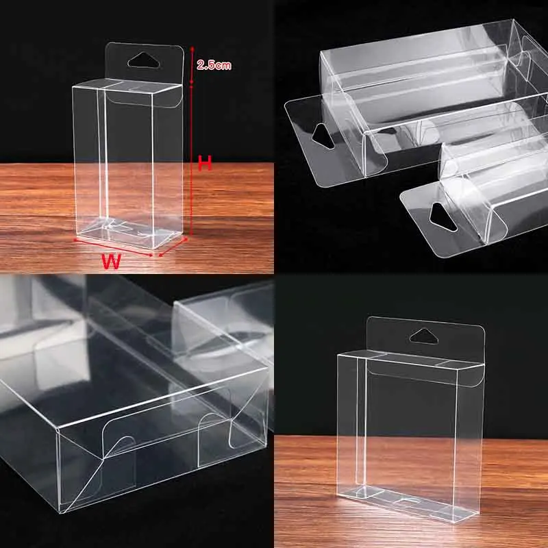 Custom Clear Plastic PVC Packaging Boxes High Transparent PET RPET Plastic Retail Packaging Box