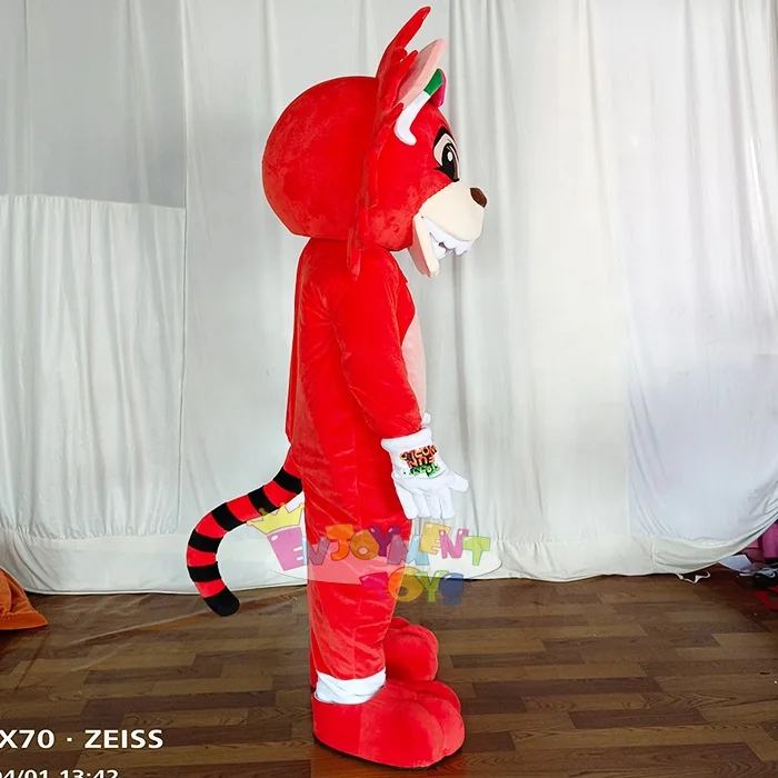 Customized Cartoon Lion Mascot Costume for Business Promotional Performance Doll Costume Set For Sale