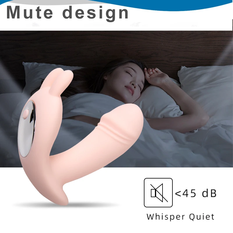 Hot sell Dildo Wearable with Remote Control Wearable Panties Vibrator Dildo Hands-free Wearable Vibrator