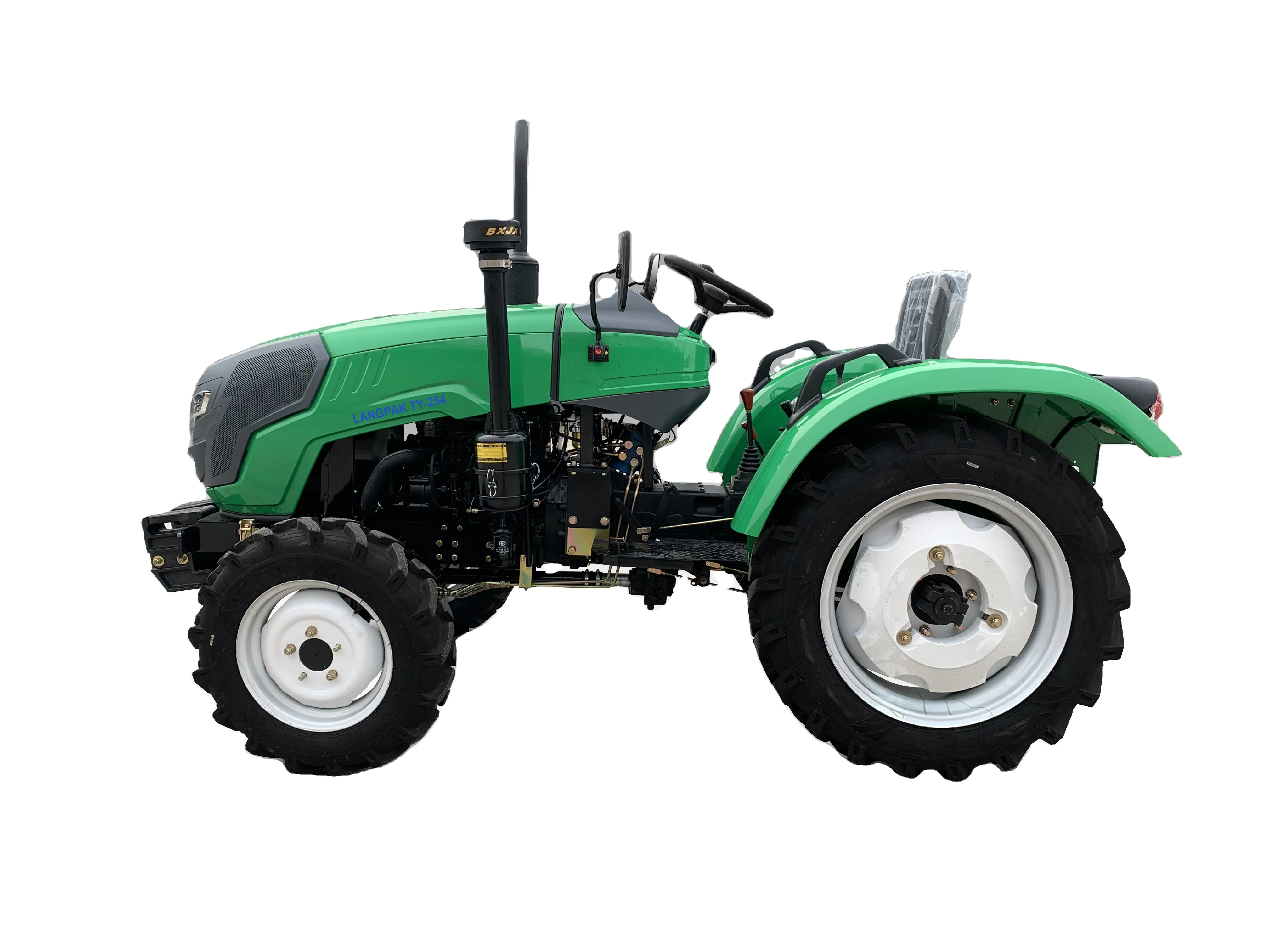 Mini Tractor With Rotary Tiller Plow Various Agricultural Machinery 25hp small rotary cultivator Crawler lawn mower tractor