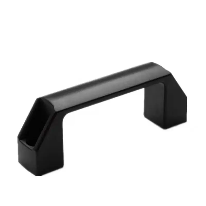 standard size plastic 120mm industrial nylon plastic pull handle door handle for aluminum spare parts
