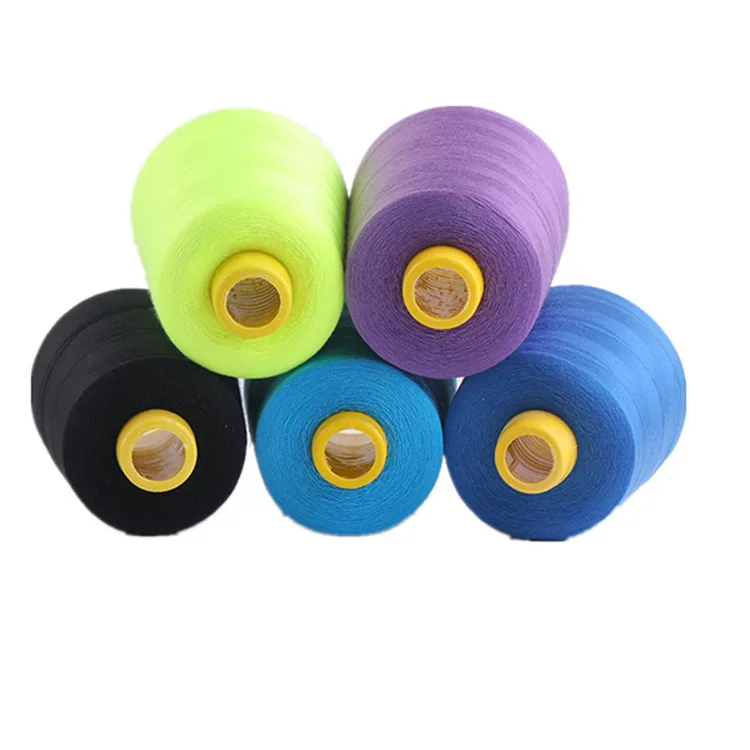OEM Since 1999 TKT120 Wholesale spun polyester sewing thread 40/2 polyester sewing thread cheap sewing thread