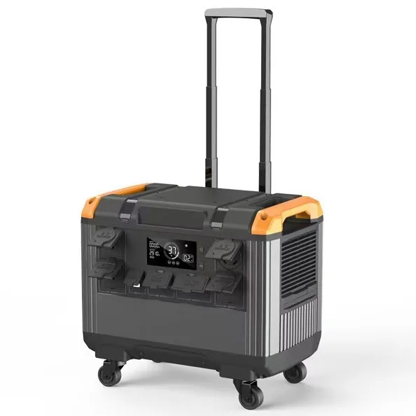 AL-M 3000W Outdoor DC12V Solar MPPT Controller  Lithium Ion Battery Pure Sine Wave Emergency Power Supply Flashlight