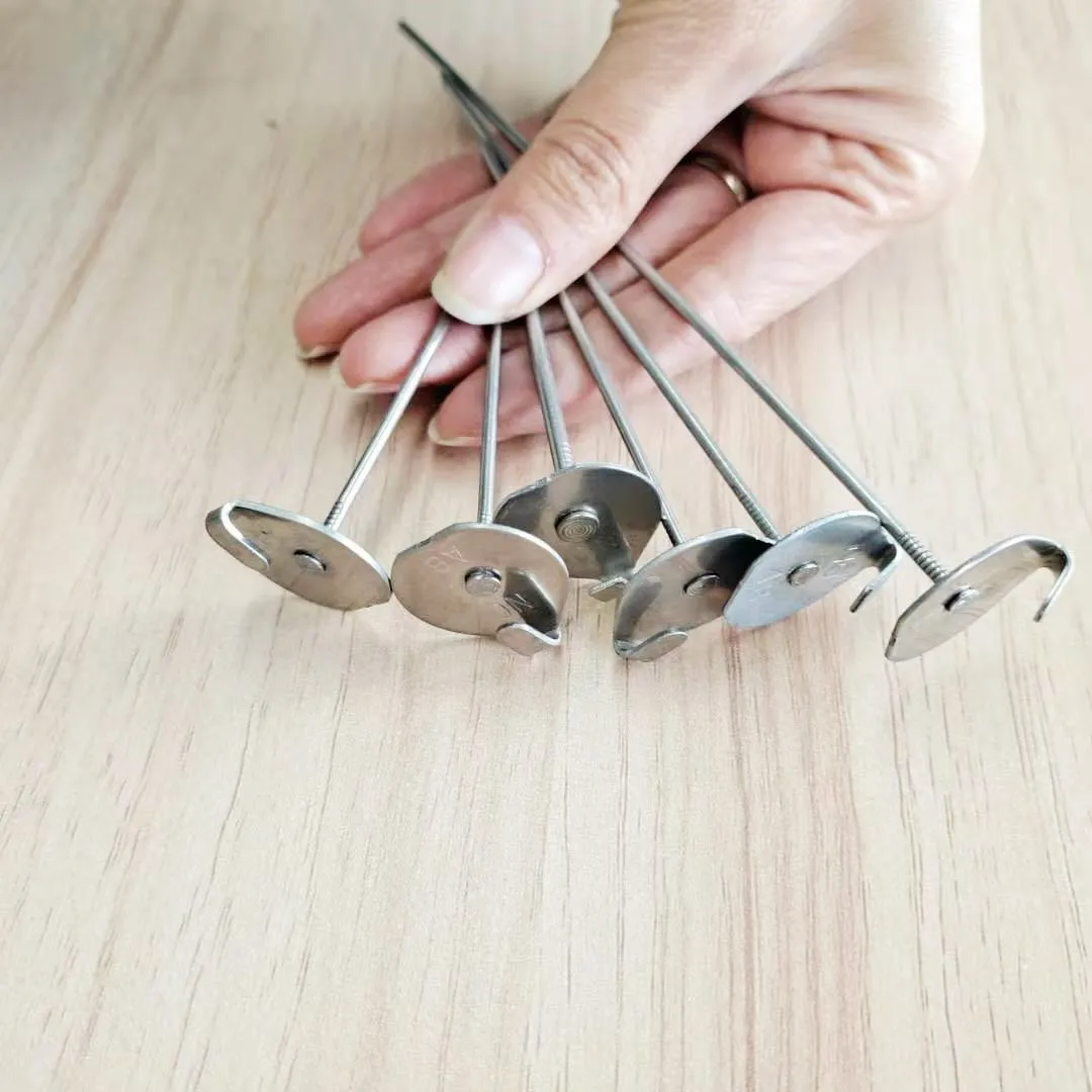 Removable insulation blanket 12ga 304 Stainless steel lacing hooks