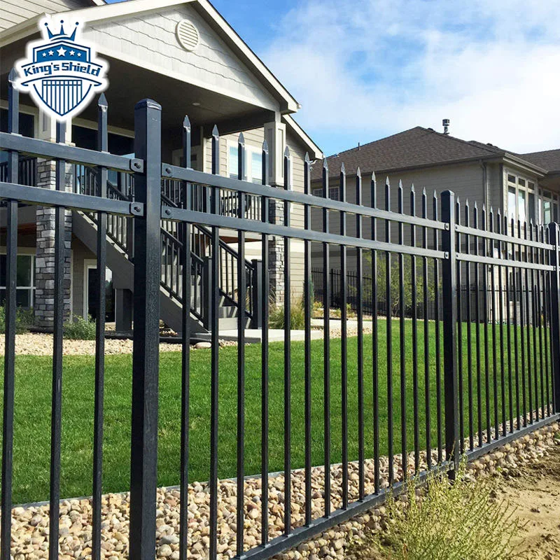 High Quality Outdoor Decorative Backyard 6x8 Metal Zinc Steel Fence Panels Grill Design