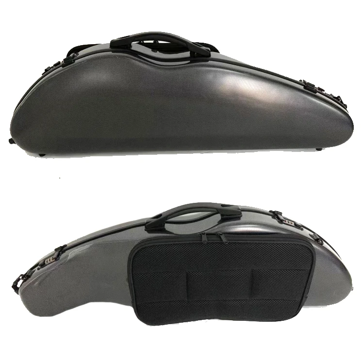 Чехол для скрипки из твердого углеродного волокна с чехлом для музыки по оптовой цене