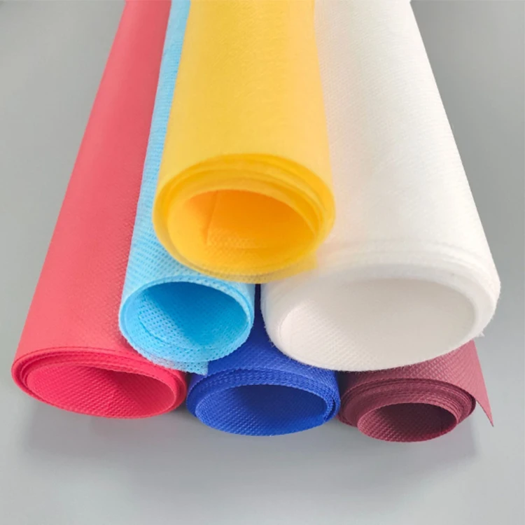 2024 Factory Direct Nonwoven Non Woven Polypropylene Rolls PP Spunbond Non woven Fabric