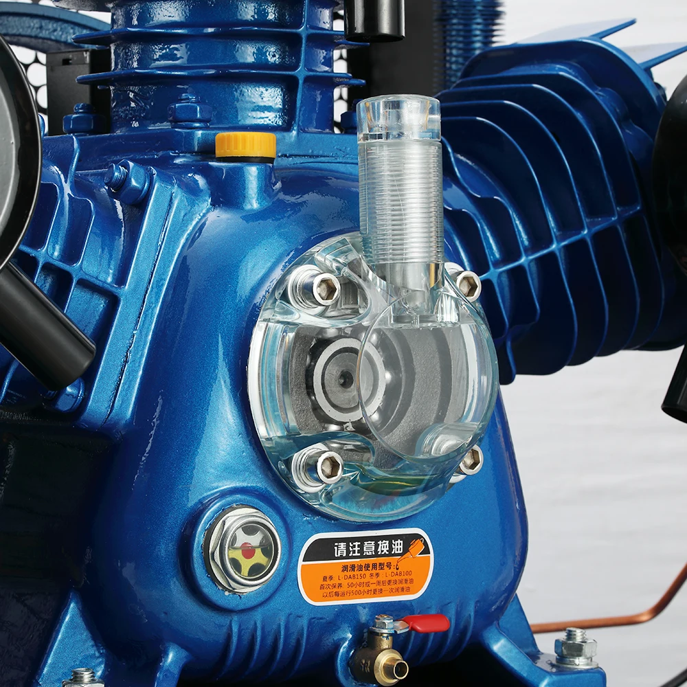  Высококачественный масляный компрессор Портативный мини-компрессор 4 Hp 12 5bar V-ременной