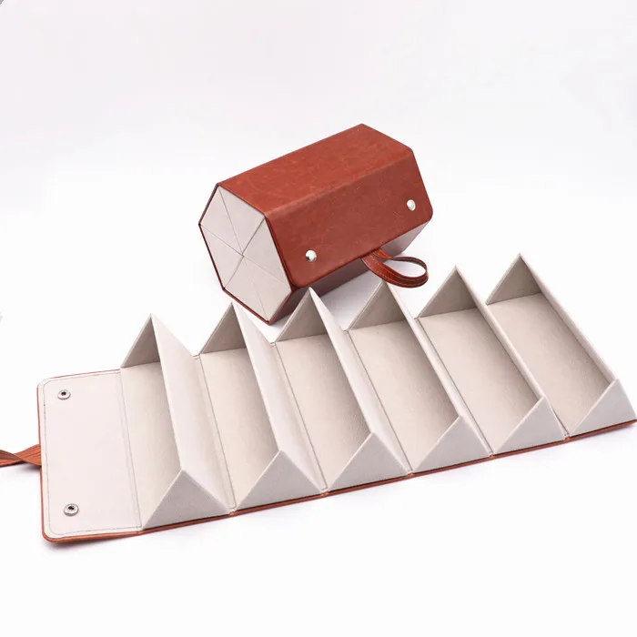glasses case leather sunglasses case custom logo glasses storage box folding spectacle case packaging glasses box