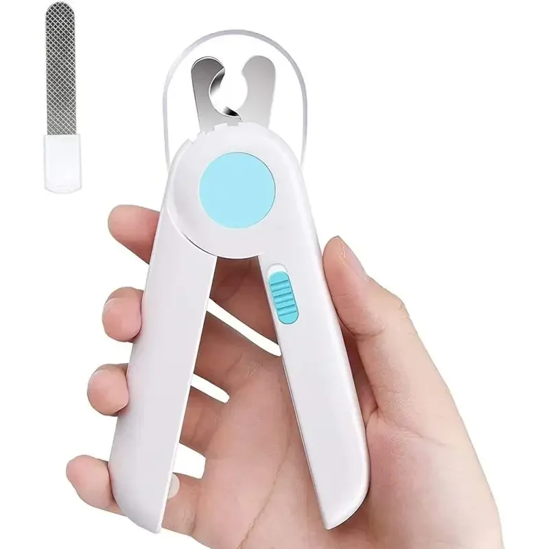 Cat Accessories Factory Products New Trend Petshop Boutique Best Selling Professional Pet Dog Cat Nail Trimmer Clippers with LED