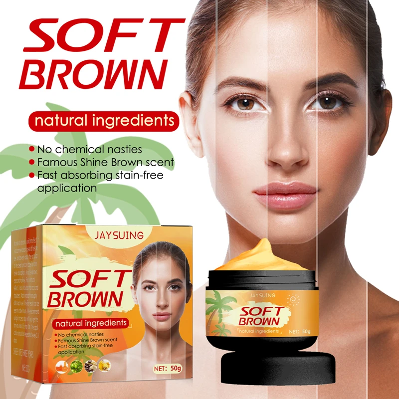 The Bestselling Bronzer Tanning Cream Body Lotion Long Lasting Sunless Face Body Tanners Bronzer Coloring Natural Tan Cream