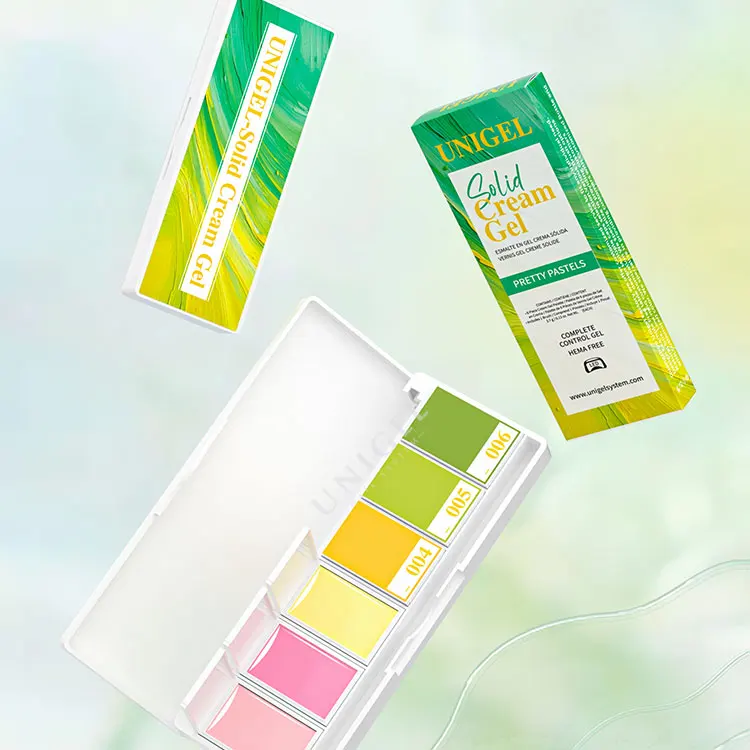 Оптовая продажа, набор 6 видов цветов для ногтей