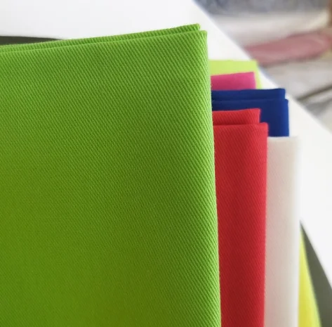 65% Polyester 35% Workwear Chef Uniforms Drill Fabric Twill Uniform Woven