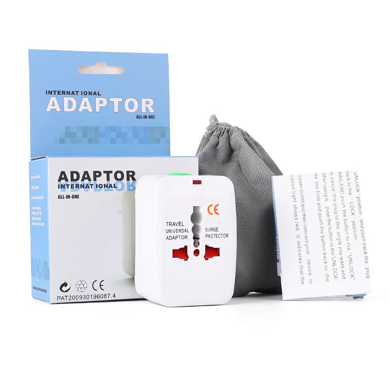Multi Plug Adapter Plug Converter US EU UK Plug Universal Travel Adapter Travel Adaptor