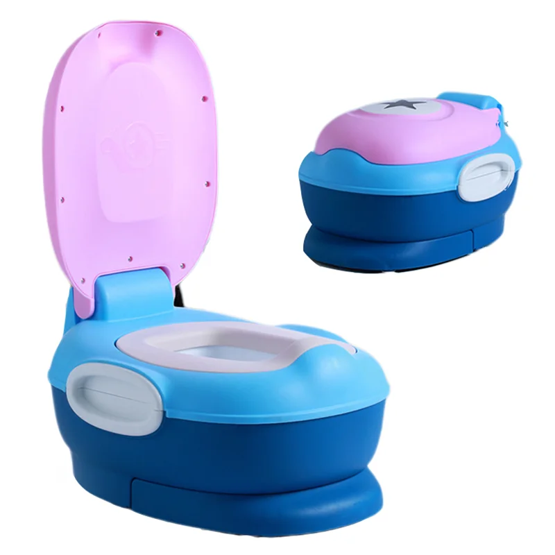 Factory Wholesale Baby Product Combination Toilet Chair And Step Stool Folding Portable Baby Potty Toilet Chair