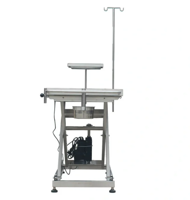Veterinary Instruments Surgical Table Stainless Steel Vet Pet Operation Table for Animal Hospital