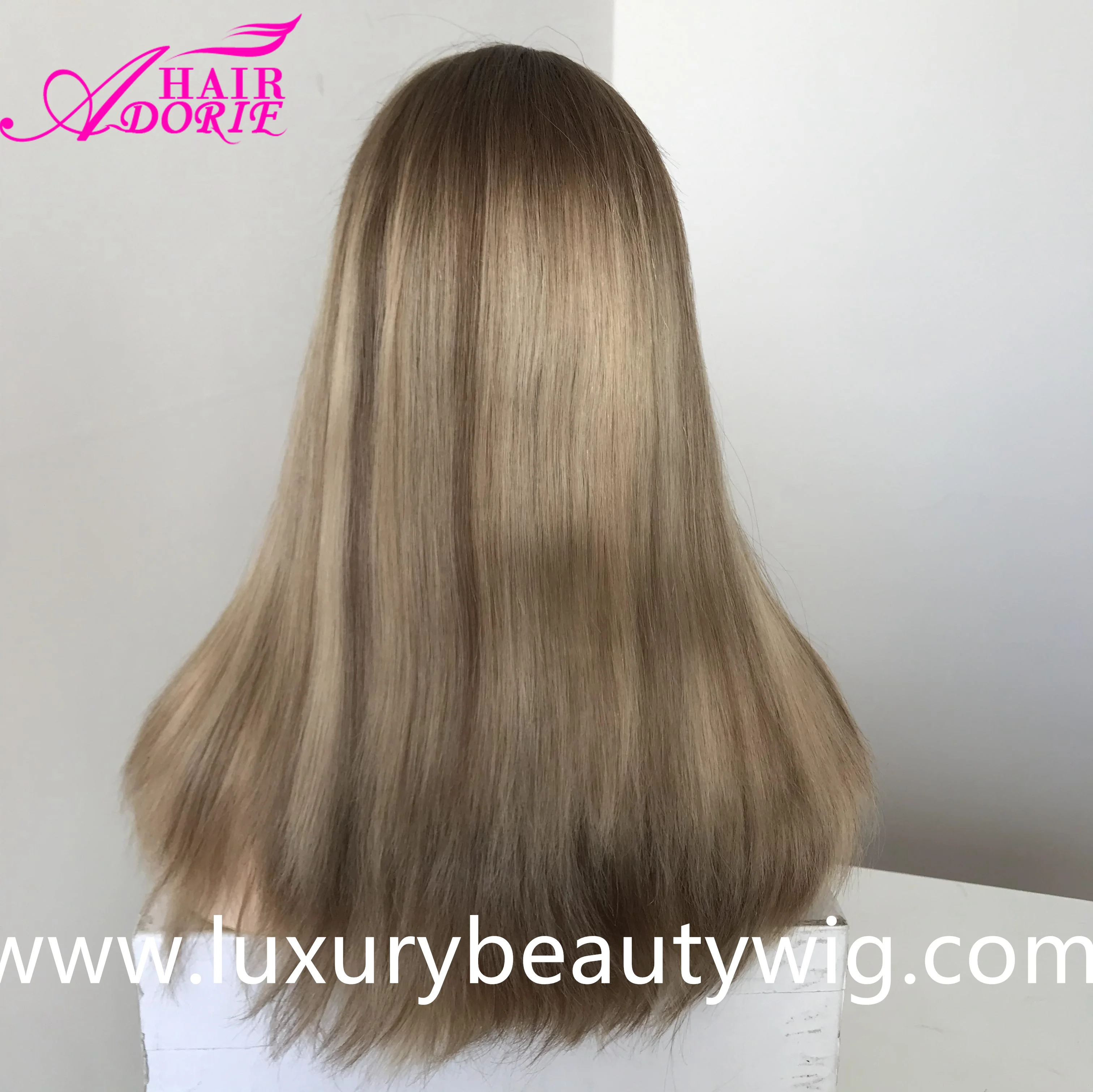 LBW No shedding Manufacturer wholesaler Quality Russian Unprocessed Human Hair Lace Top Jewish Lace front Kosher Wig