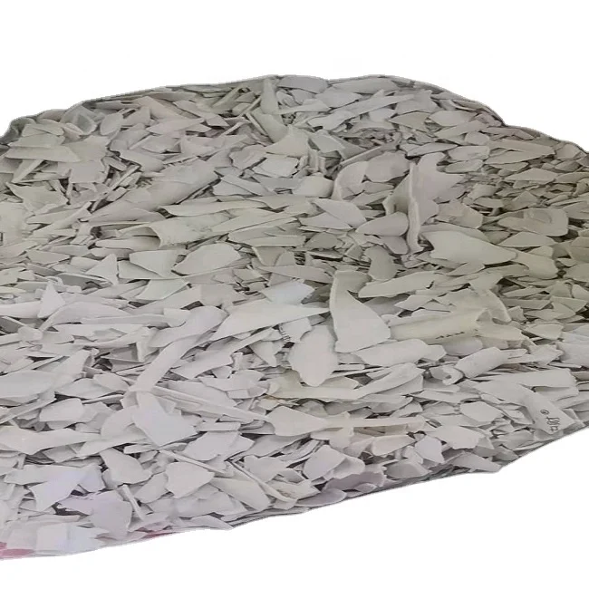pvc Recycled plastic chips Regenerated crushed material