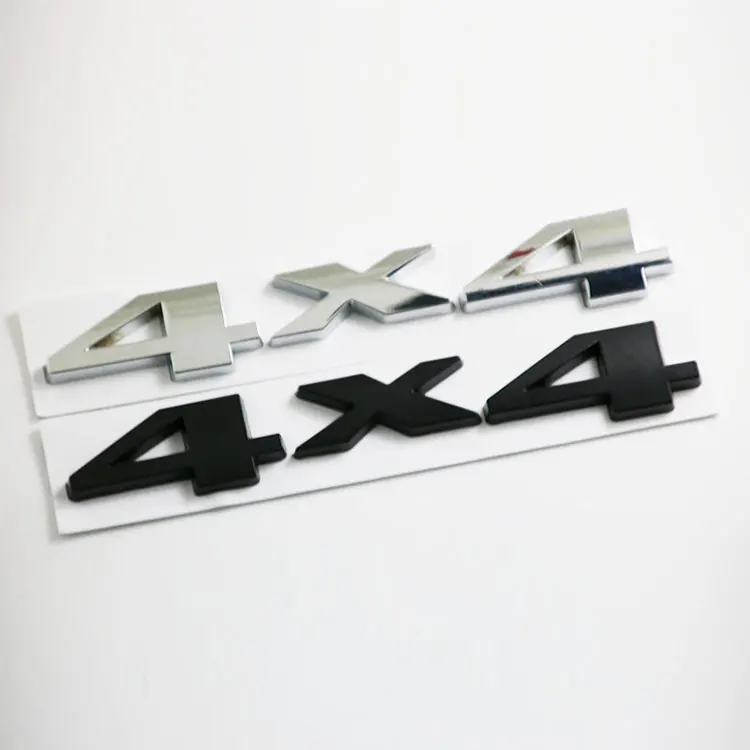 3D 4X4 Four wheel drive Car sticker Logo Emblem Badge Decals Car Styling Accessories for Frod Bmw Lada Honda Audi Toyota
