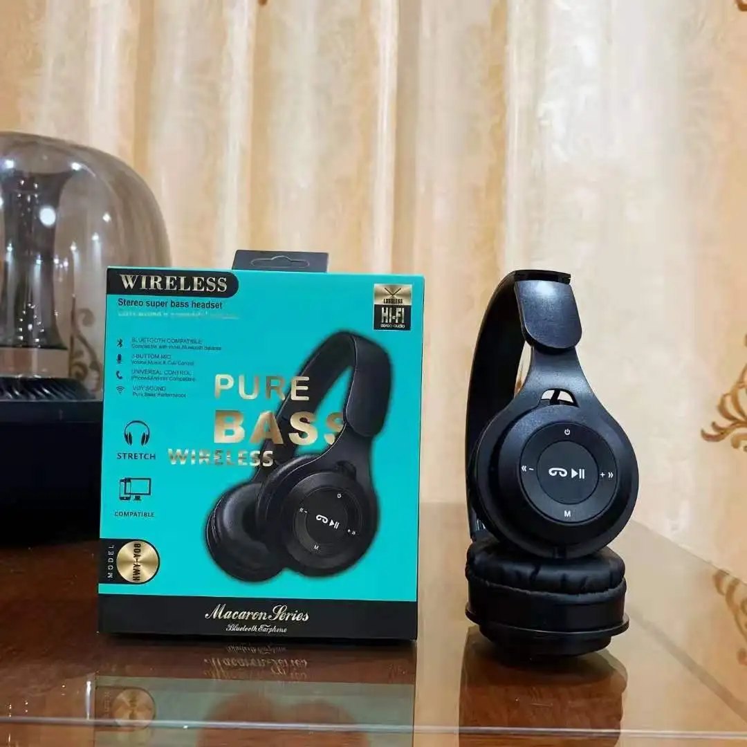 KWY-Y08 Best selling High Quality earphones & headphones  cheap speaker headset with package