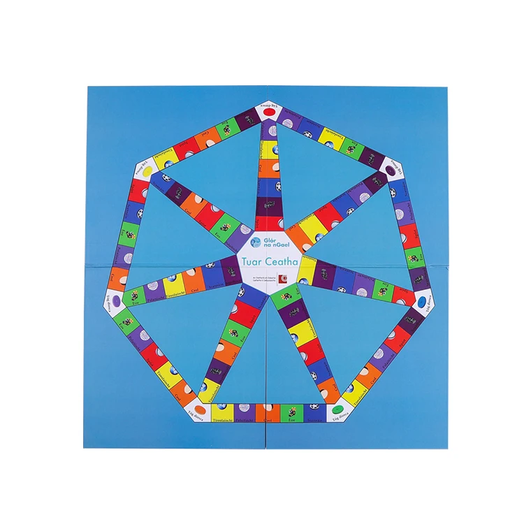 Adult Board Games excellent quality family paper customized board game